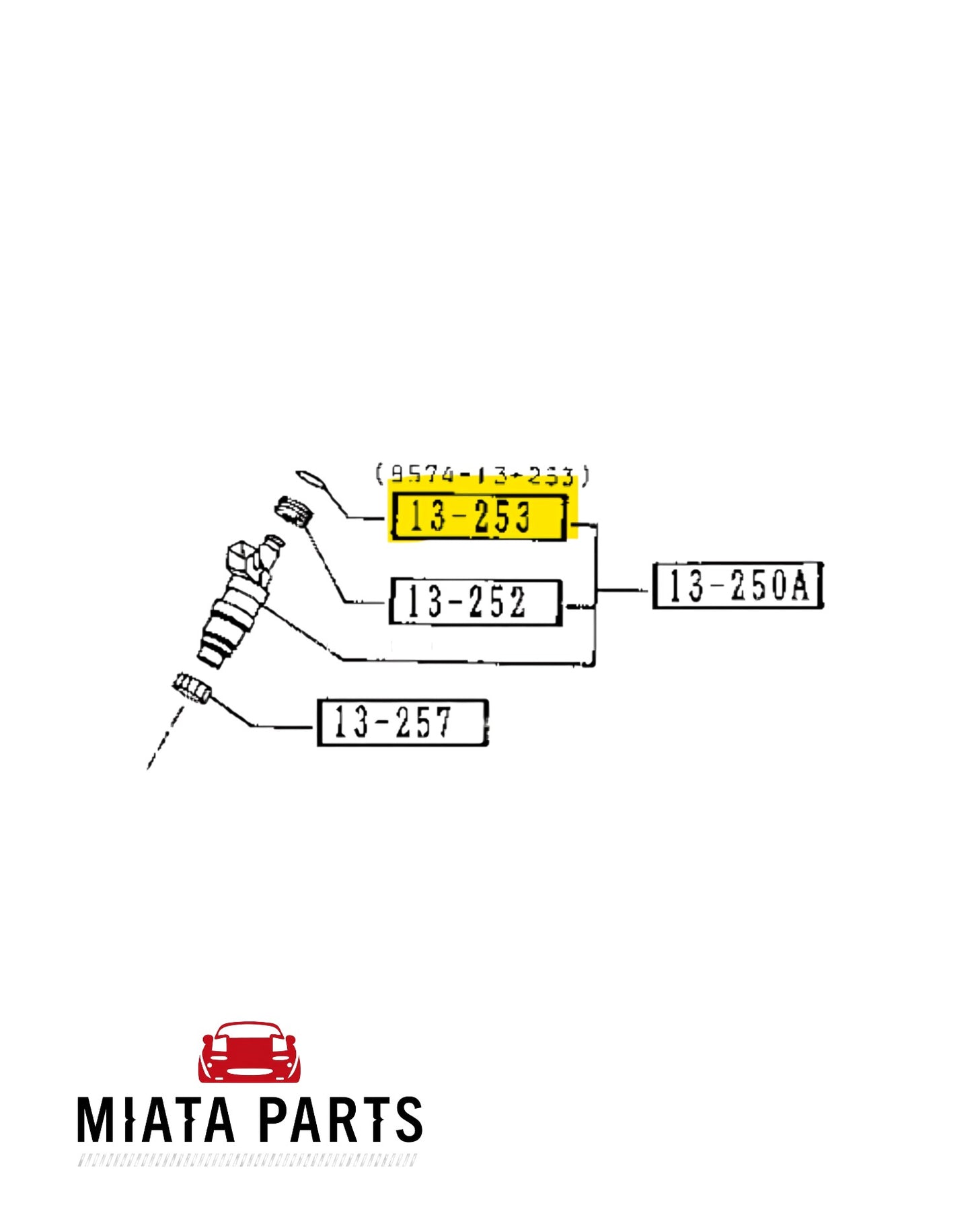 MX5 NA/NB Fuel Injector Top O-Ring