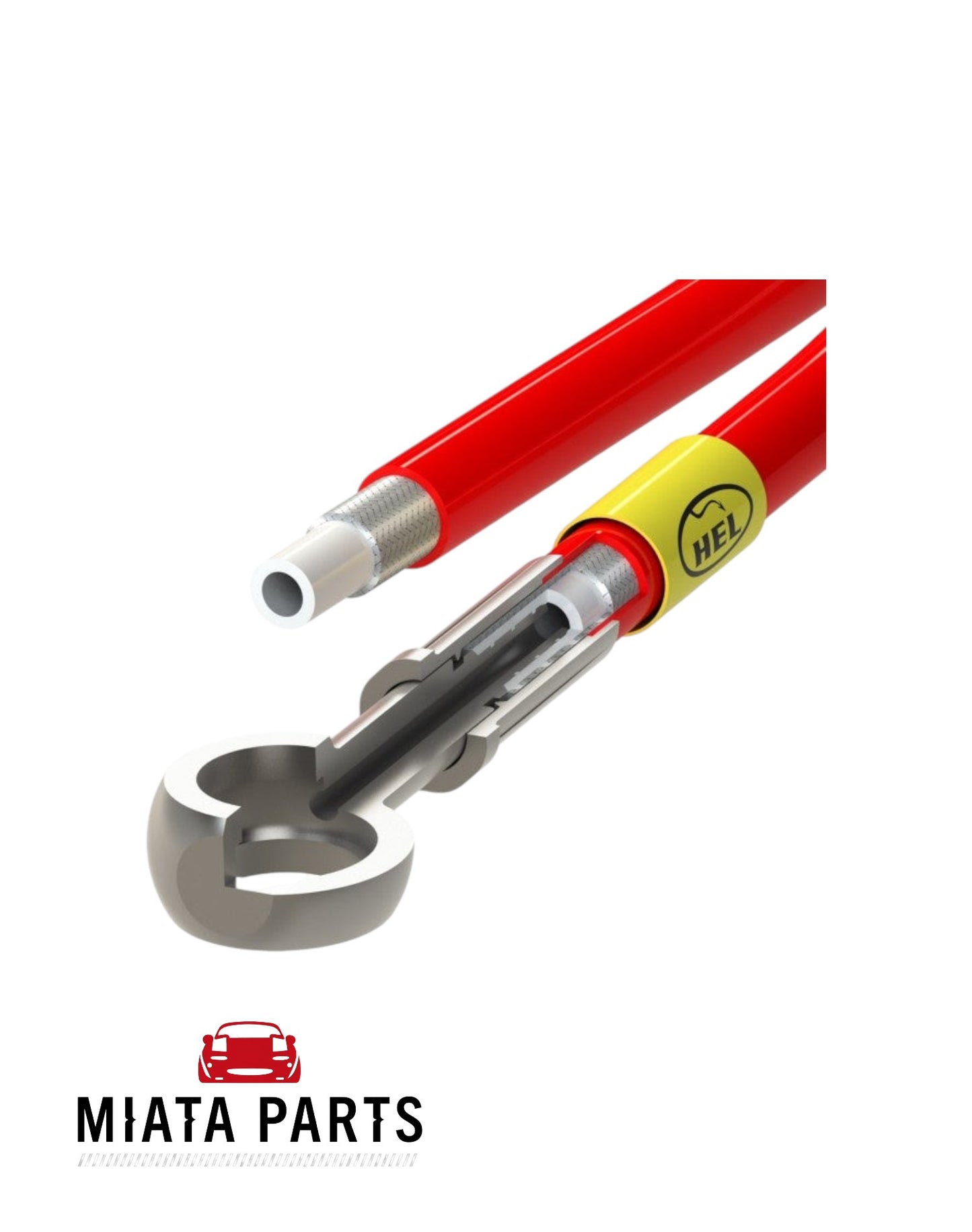 MX5 NC HEL Stainless Braided Brake Lines