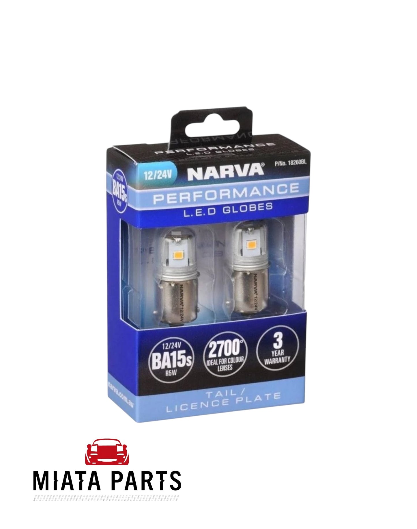MX5 NA LED Numberplate Lights Replacements