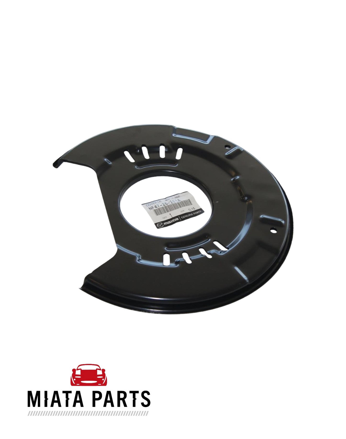 MX5 NC Rear Brake Dust Shield 280mm (New) (Genuine)