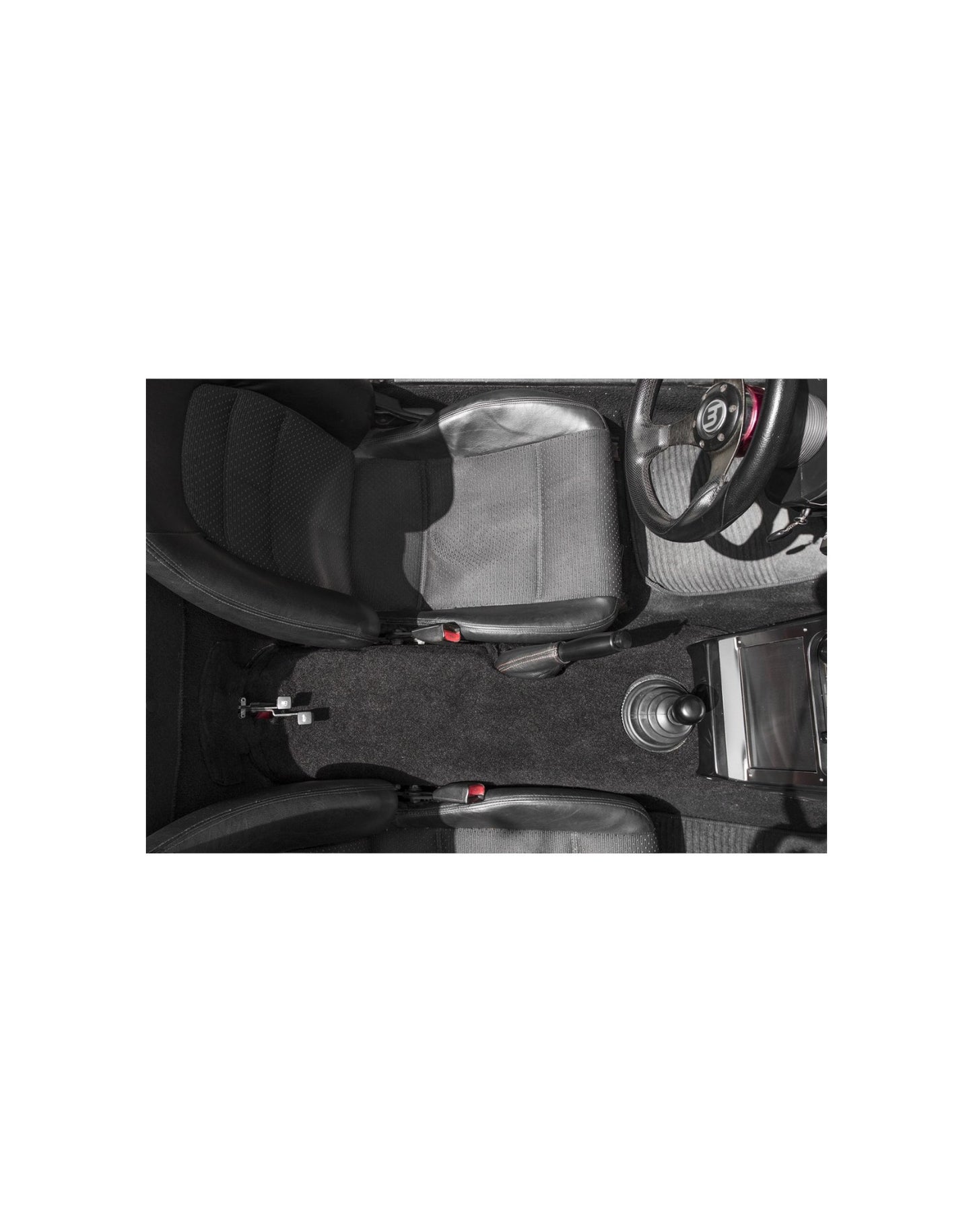 MX5 NA/NB/NBFL Center Console Carpet - Jass Performance