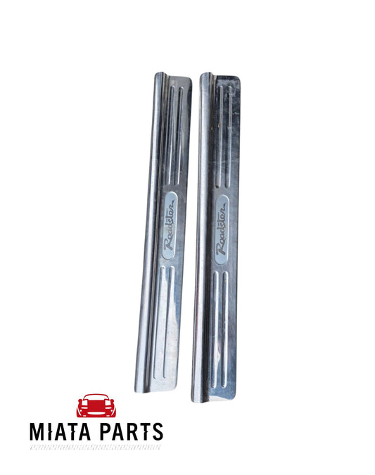 MX5 NB Sill Kick Plates Chrome - Incomplete (Used)