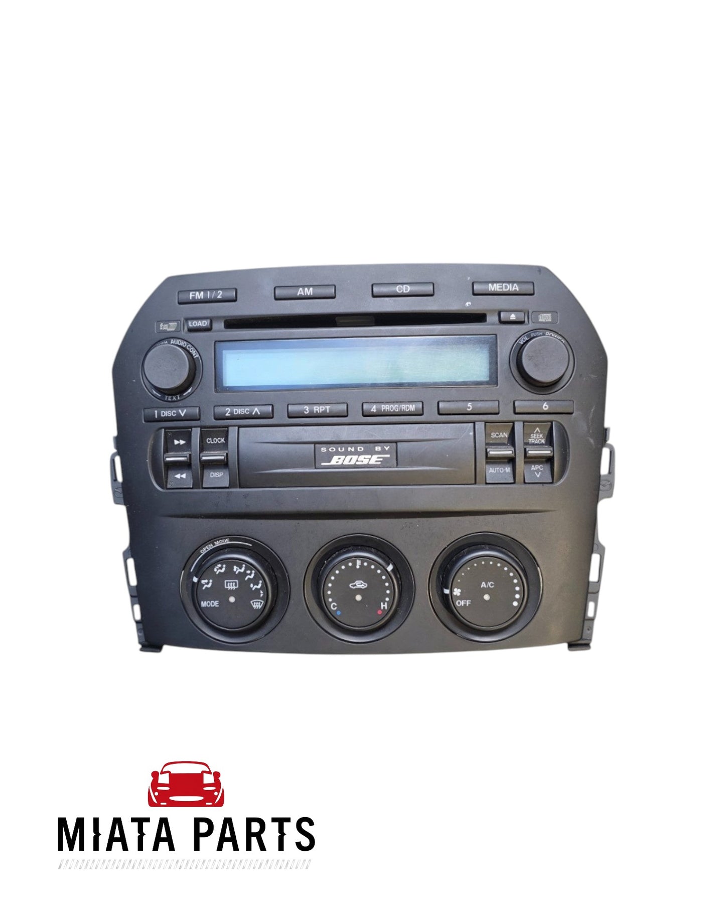 MX5 NC Radio & Heater Panel (NZ FREQ) (Used)