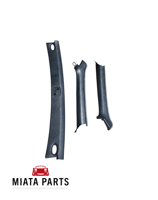 MX5 NA A Pillar Trim (3pc) (Used)