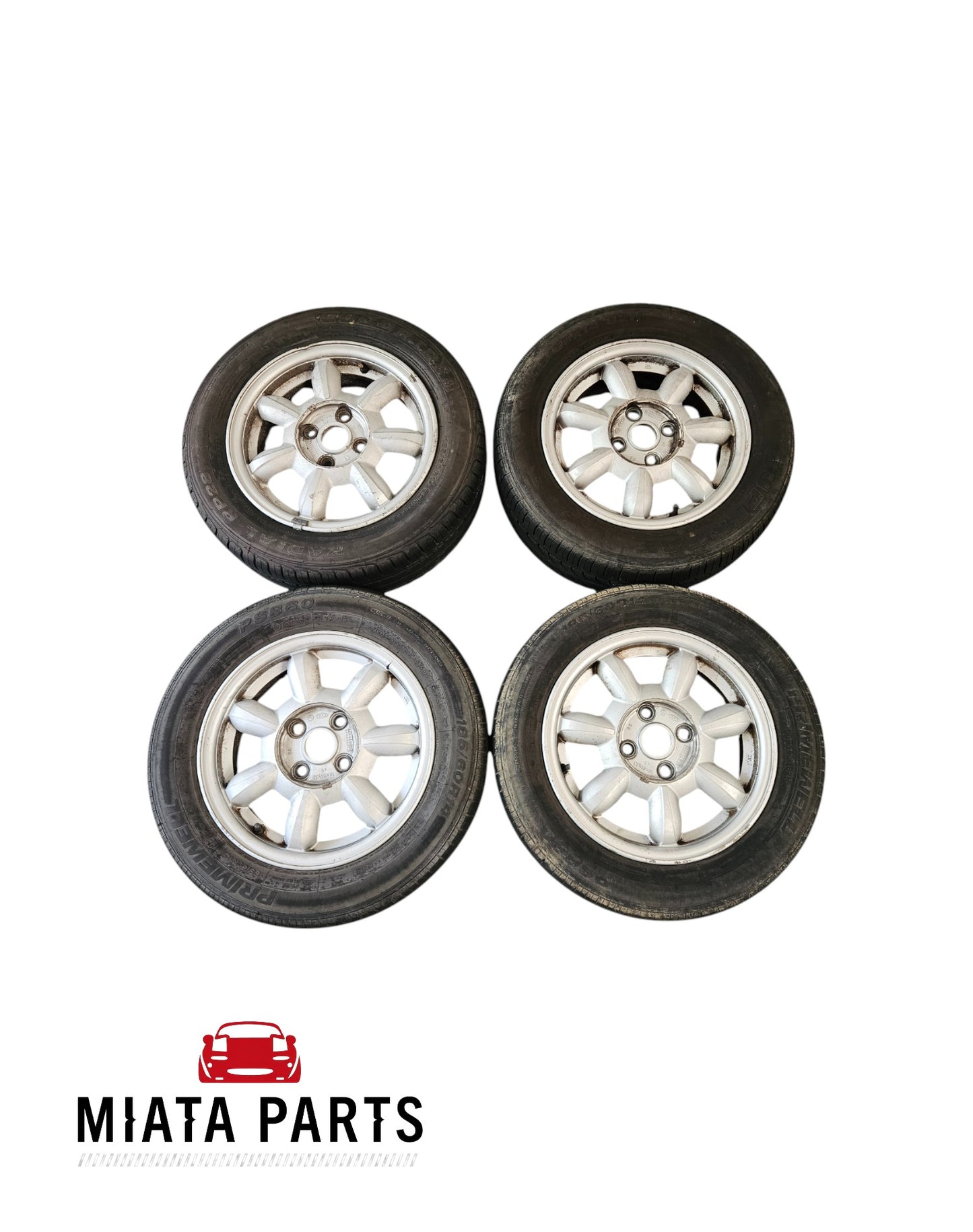 MX5 NA Factory Daisy Wheels (Used)