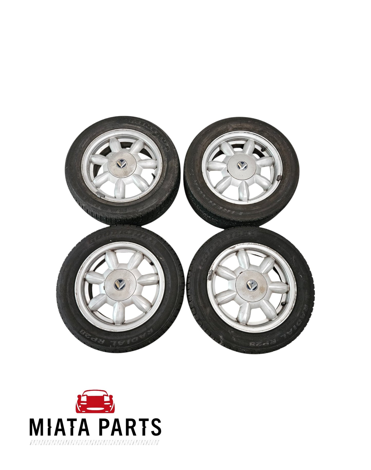 MX5 NA Factory Daisy Wheels (Used)