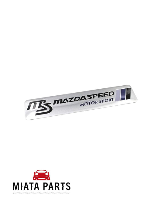 MazdaSpeed Badge