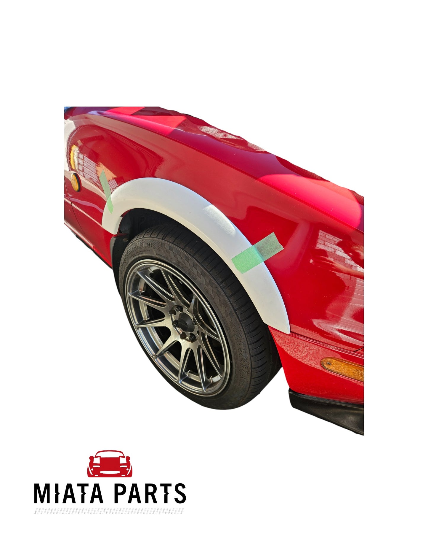 MX5 NA Fibreglass Flares +25mm