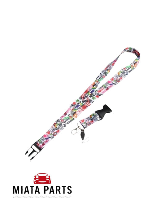 Stickerbomb Lanyard