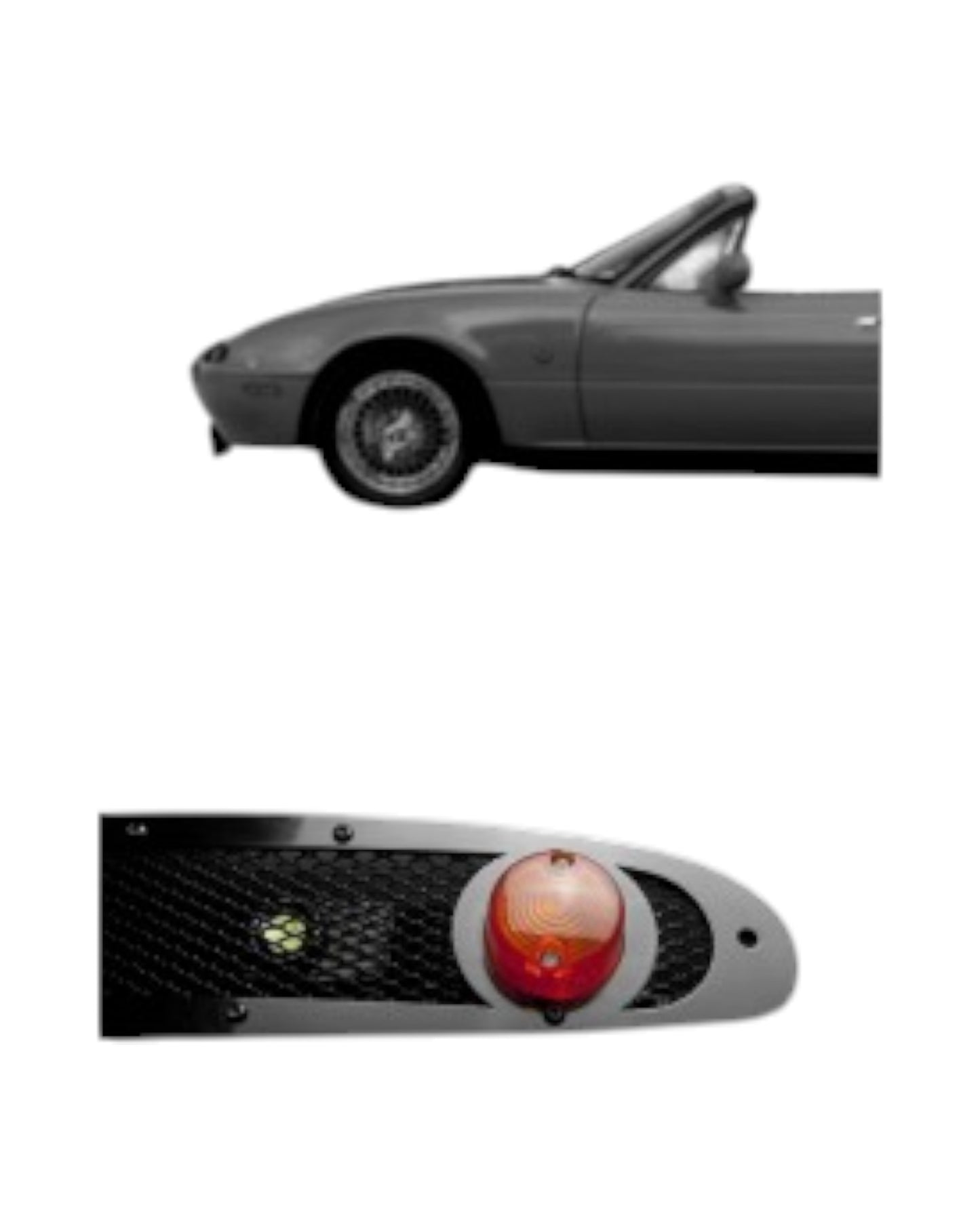 MX5 NA Classic TSIs (Turn Signal Intakes), Black - Jass Performance