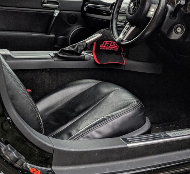 MX5 NC Seat Lowering Adapters (Non Height Adjustable Seats) - Jass Performance