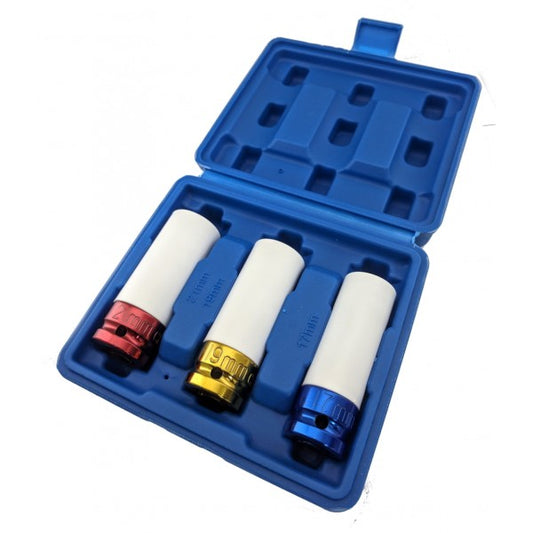 Impact Socket Set For Tyre Rims With Teflon Protection - Jass Performance