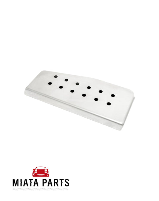 MX5 NA Dead Pedal Stainless Cover - Jass Performance