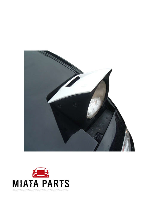 MX5 NA Fibreglass Vented Headlight Cover Raised