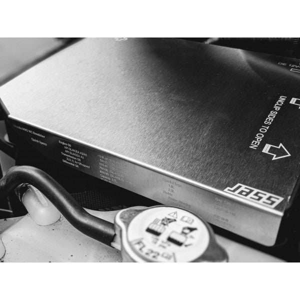 MX5 NC Stainless Engraved Battery Cover - Jass Performance