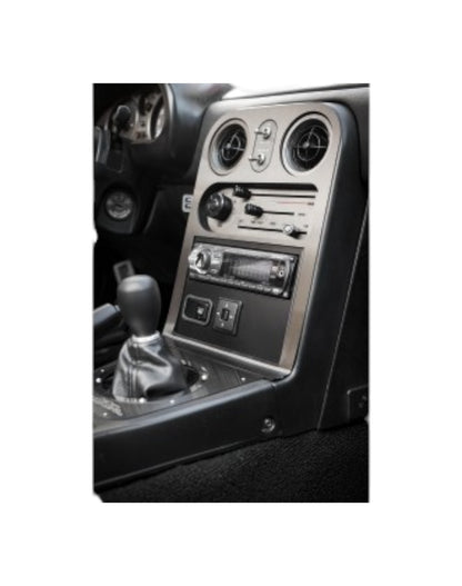 MX5 NA Black Brushed Stainless Steel Tombstone Cover - Jass Performance