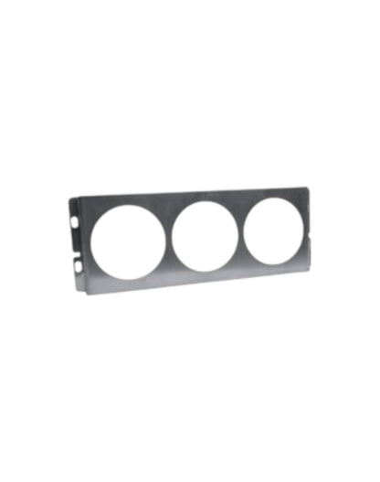 MX5 NA Bottom 1.5DIN Control Panel, 3x52mm Gauges - Jass Performance