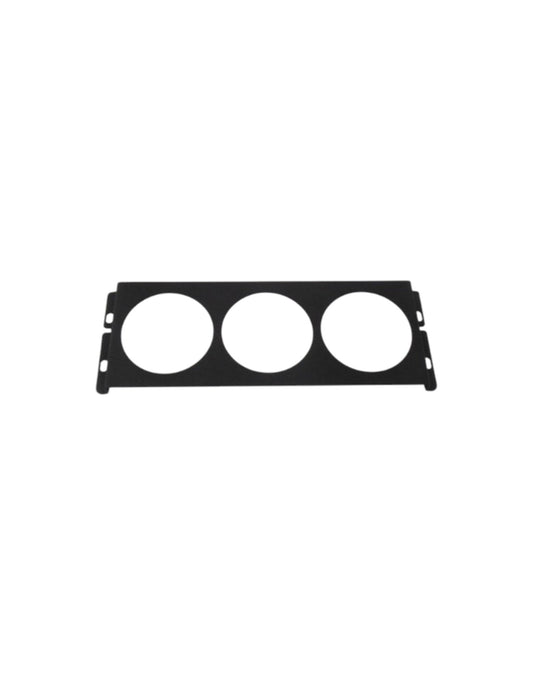 MX5 NA Bottom 1.5DIN Control Panel, 3x52mm Gauges - Jass Performance