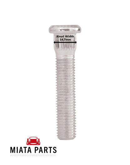 MX5 Bull Nose Extended Wheel Studs (8) (New) (Aftermarket)