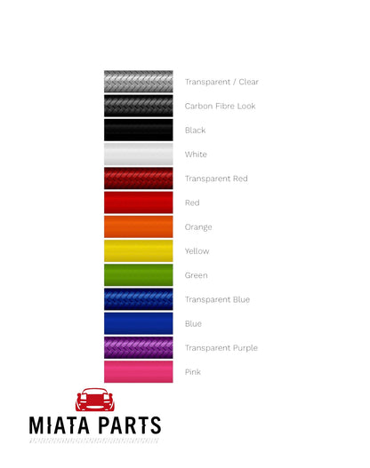 MX5 NC HEL Stainless Braided Brake Lines