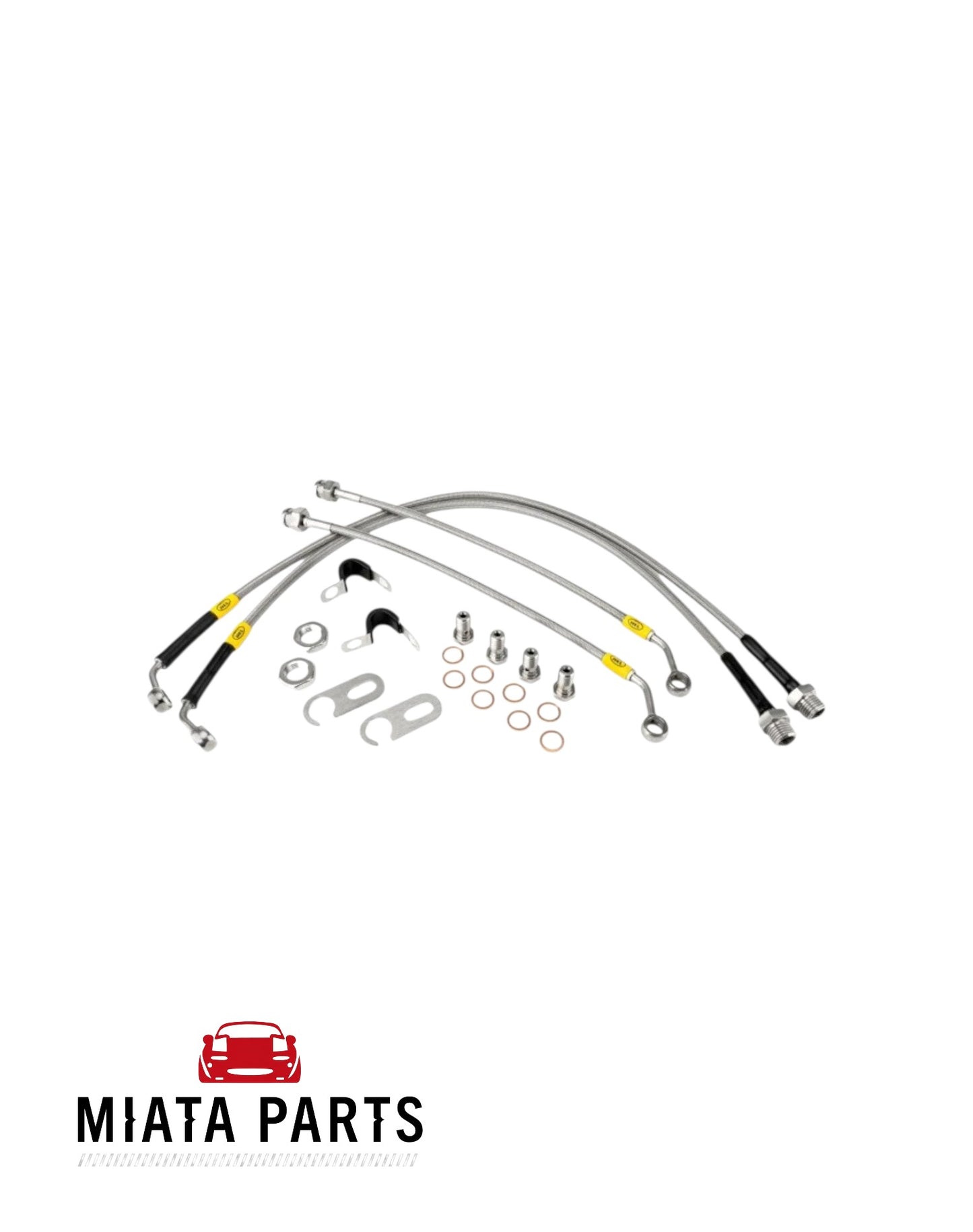 MX5 NC HEL Stainless Braided Brake Lines