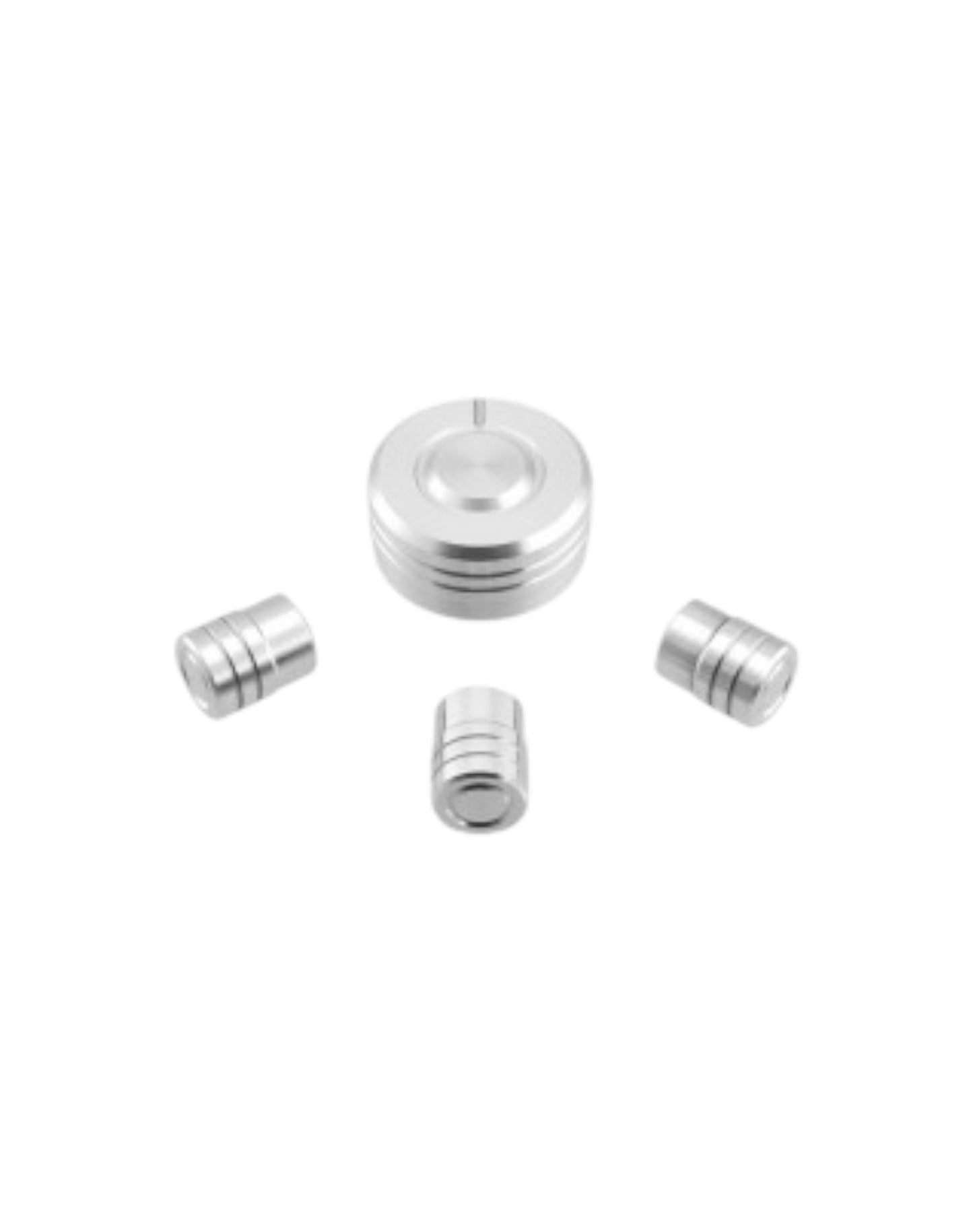 MX5 NA Heater Panel (HVAC) Aluminium Knobs Non-A/C Full Set - Jass Performance