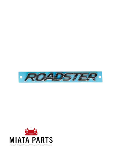 MX5 ND Rear "Roadster" Badge Chrome (New) (Genuine)
