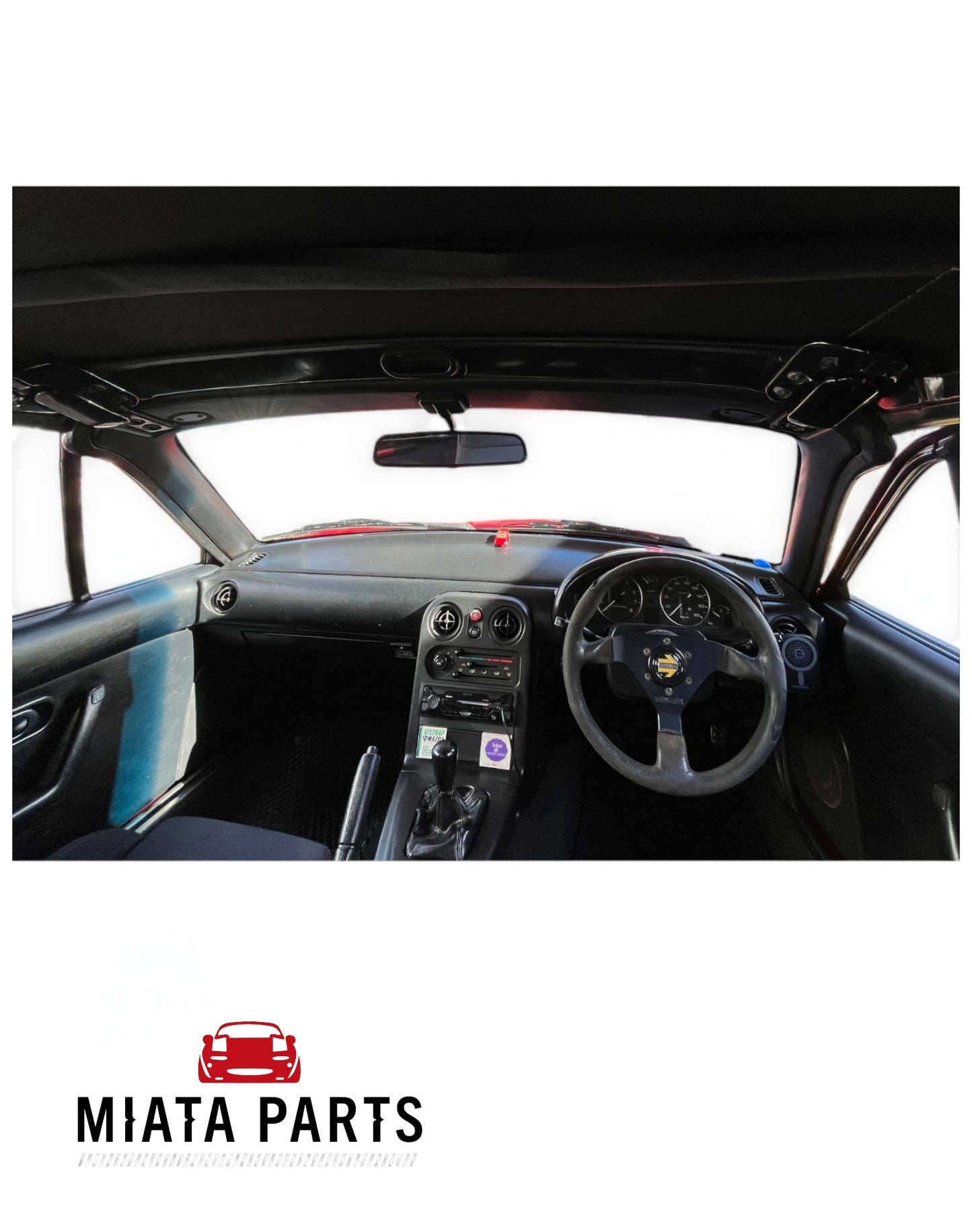 MX5 NA/NB Sunvisor Delete Plates (Pair)