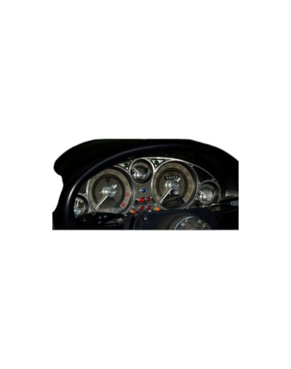 MX5 NA Instrument Cluster Bezel, Vintage Style, Bi-Layer, Stainless Steel - Jass Performance