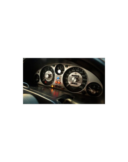 MX5 NA Instrument Cluster Bezel, Vintage Style, Stainless Steel - Jass Performance