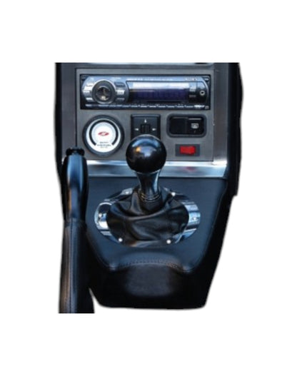 MX5 NA Little Devil Short Console, Leather - Jass Performance
