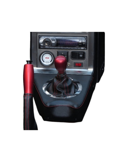 MX5 NA Little Devil Short Console, Leather - Jass Performance
