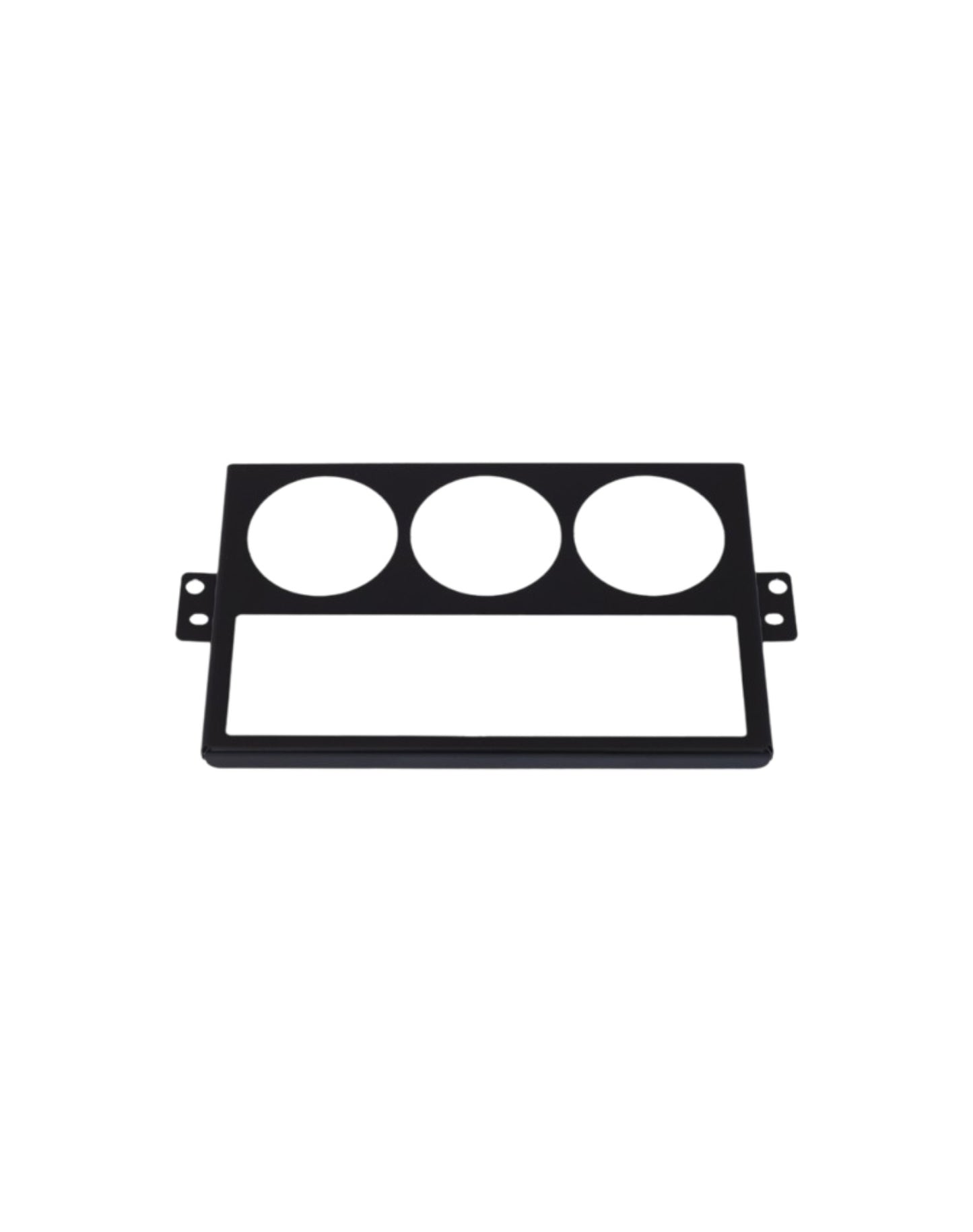 MX5 NB Stainless Radio Cage With 3x52mm Gauge Cut Outs - Jass Performance