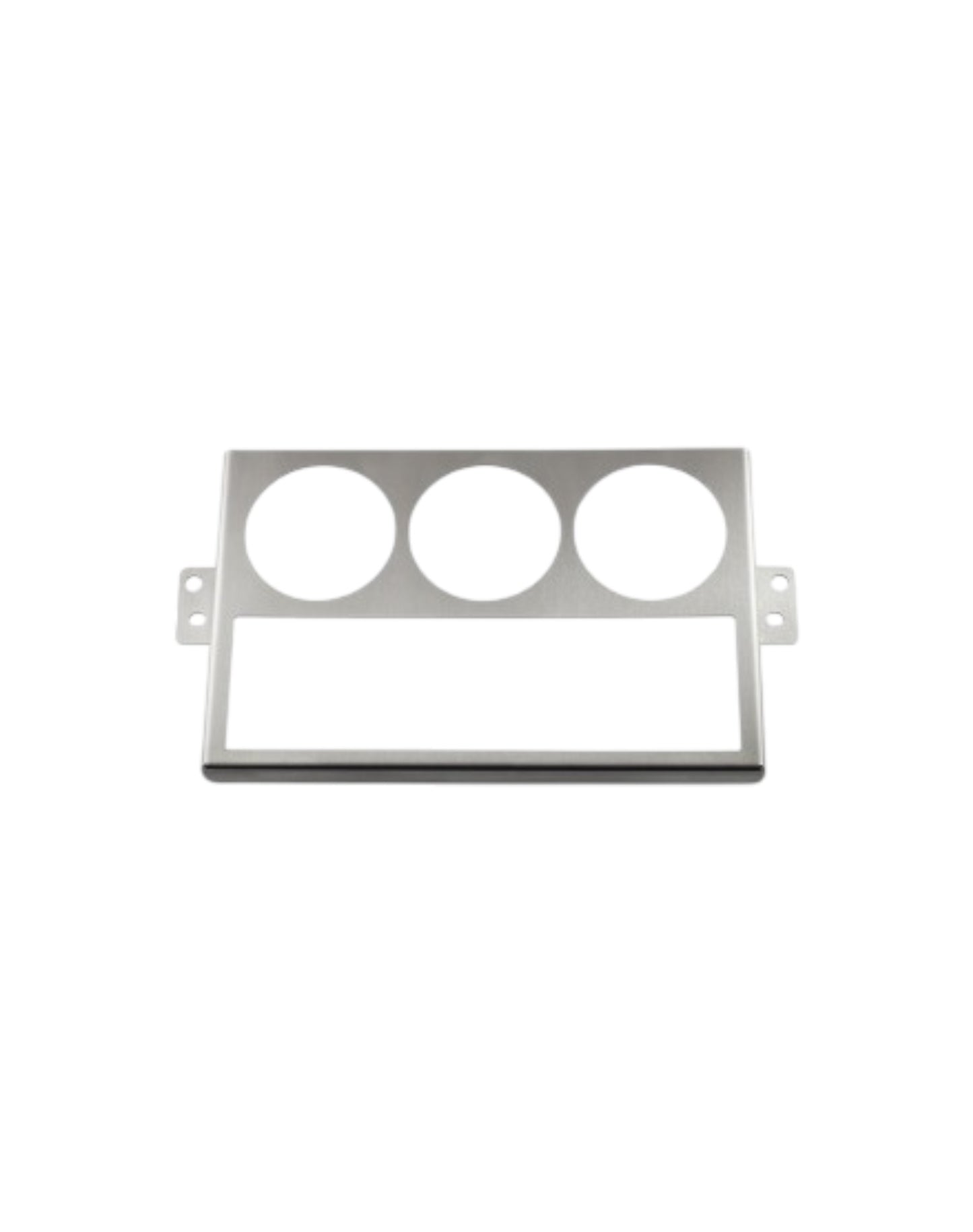 MX5 NB Stainless Radio Cage With 3x52mm Gauge Cut Outs - Jass Performance