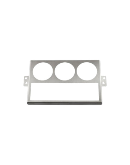 MX5 NB Stainless Radio Cage With 3x52mm Gauge Cut Outs - Jass Performance