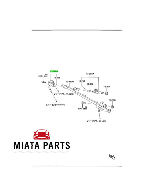 MX5 NB 1.8L Fuel Pressure Regulator (Used)