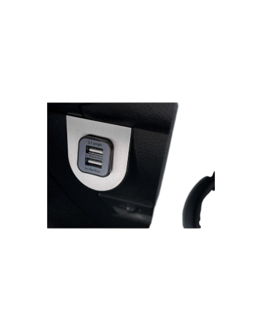 MX5 NA Stainless Button Bezels + USB Lighter Charger - Jass Performance