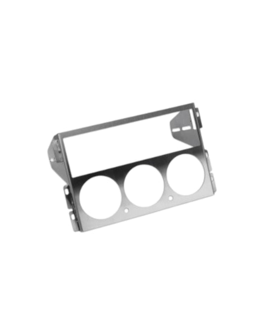 MX5 NA Stainless Radio Cage 3x Gauges, 2x Custom Switches - Jass Performance