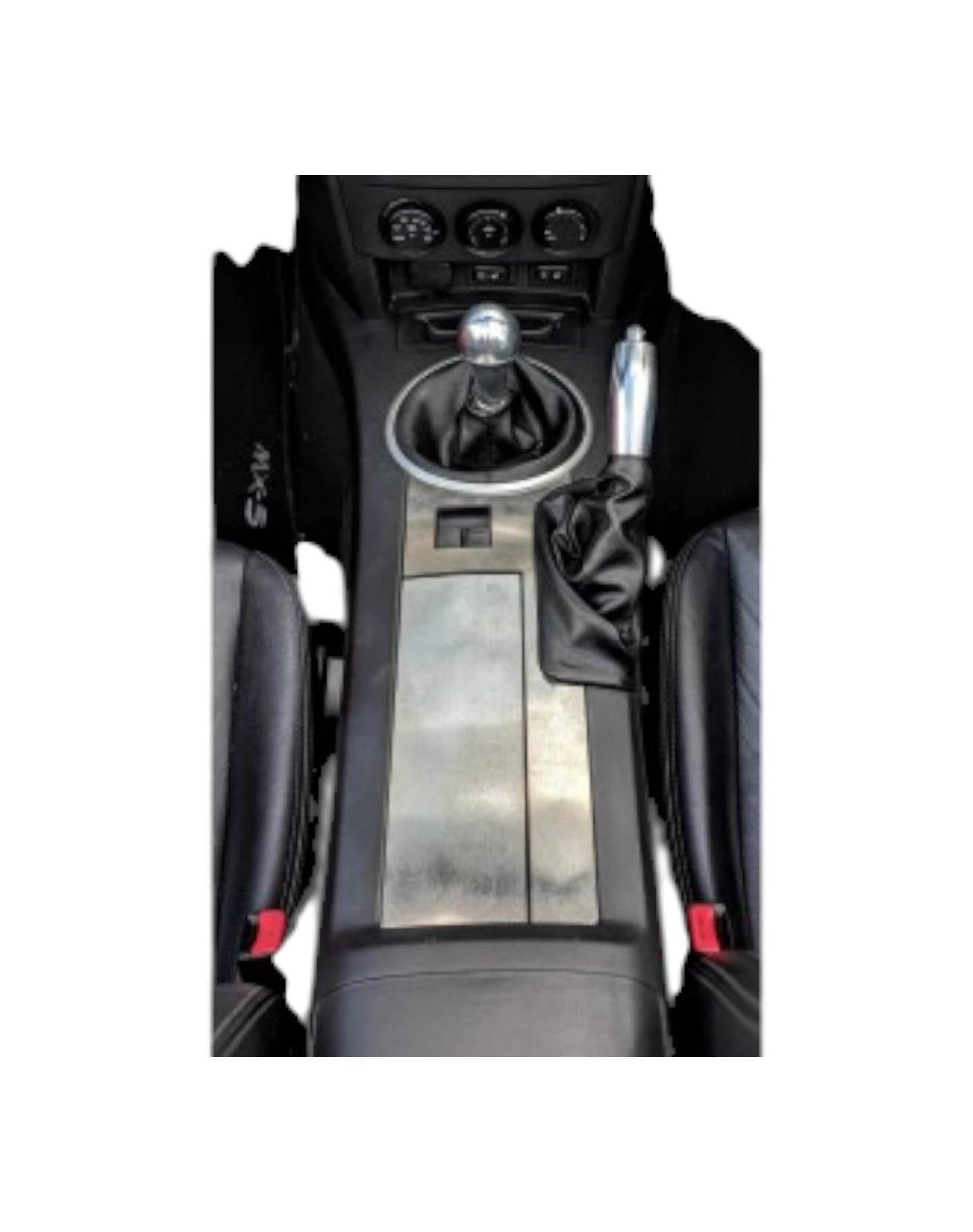 MX5 NC Stainless Steel Armrest Cover - Jass Performance