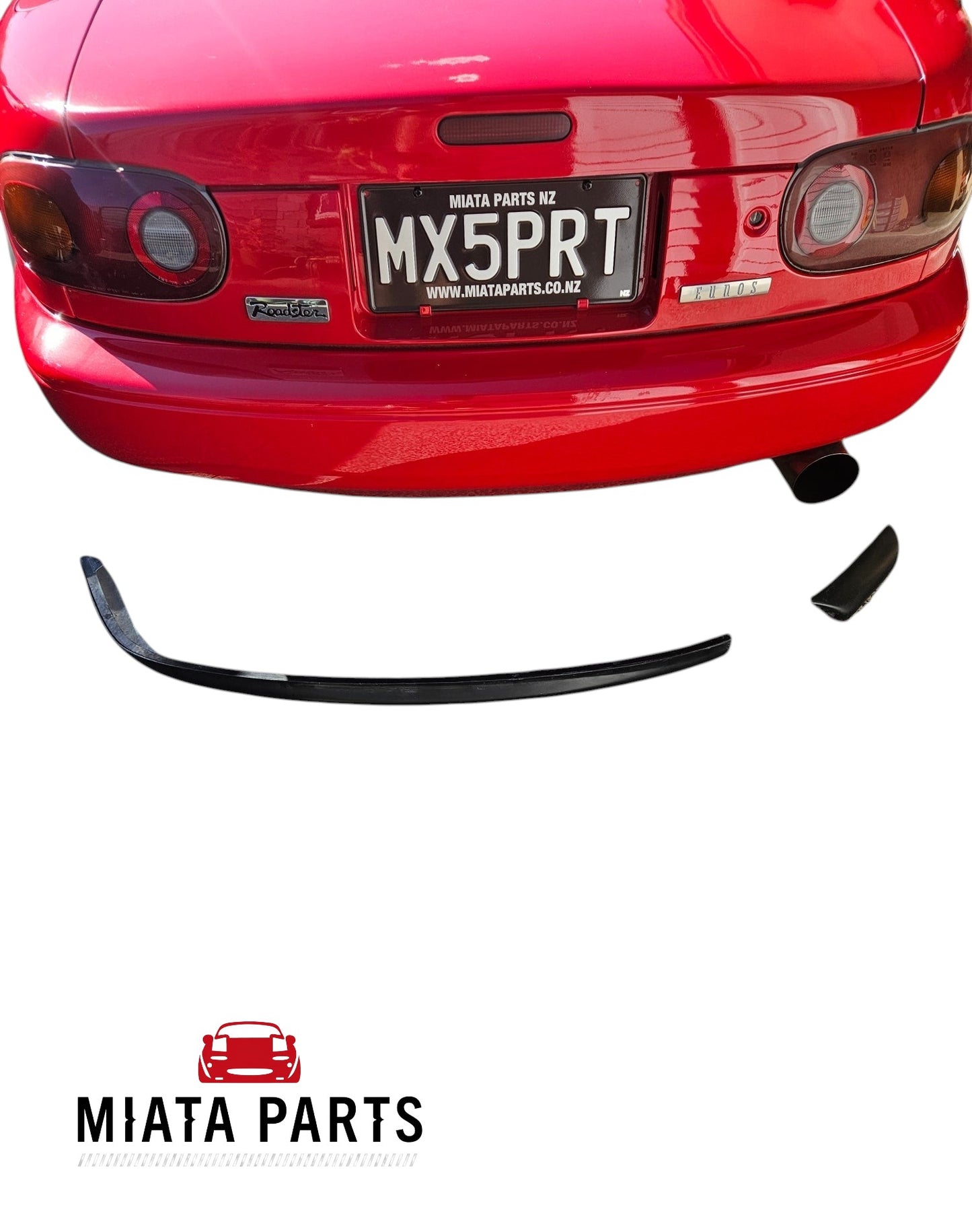 MX5 NA Fibreglass Rear Lip Spoiler
