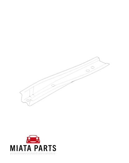 Genuine Mazda MX5 NC front right hand underbody brace rail from Miata Parts NZ, part number NE5153661F.
